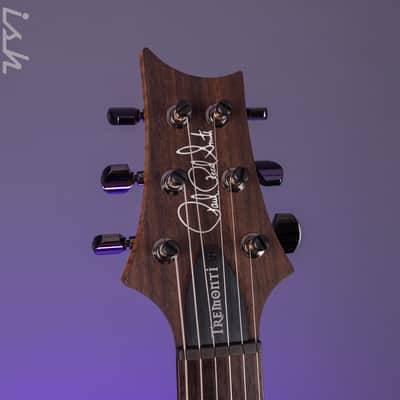 2025 PRS Tremonti Wood Library Sparkle White w/Charcoal Binding image 8