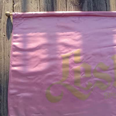 Vintage Late 1970's Leslie Speakers Music Store Dealer Banner! Extremely Rare, Original Display Sign! Hammond B3! image 2