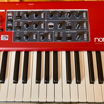Nord Piano 6 73-Note Weighted Hammer Action Piano With Split / Layering & NP3 Pedal - Red image 4