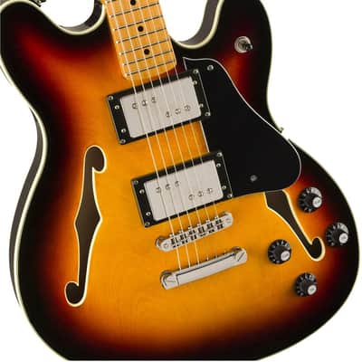 Squier Classic Vibe Starcaster Electric Guitar. Maple Fingerbaord, 3-Color Sunburst image 4