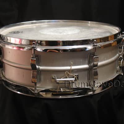 VINTAGE 1970s LUDWIG LM404 5X14" ACROLITE SNARE DRUM, DEMO VIDEO, ALL OEM! image 4