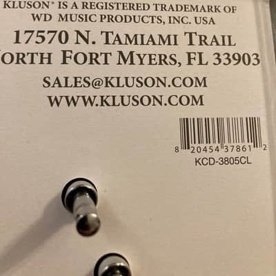 Kluson KCD-3805CL Revolution 6-in-Line Vintage Tuners 2010s - Chrome image 3