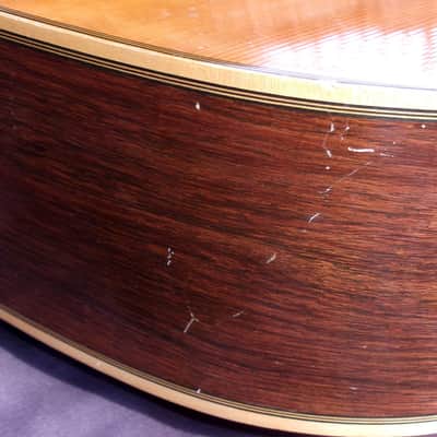 Yamaha FG-500 Red Label 1971 - Rare Japanese Vintage + Original Yamaha Hard Case image 15