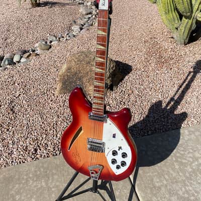 Rickenbacker 360/12CW Carl Wilson 2000 - Fireglo, Signed By Brian Wilson image 2