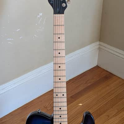 G&L ASAT Special with Maple Fretboard 2021 - Present - Blueburst Reverse headstock image 4