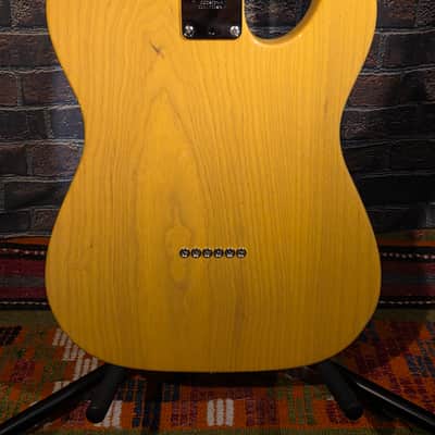Fender 2016 American Professional Telecaster Maple Fretboard Left-Handed Butterscotch Blonde w/ OHSC & CoA image 17