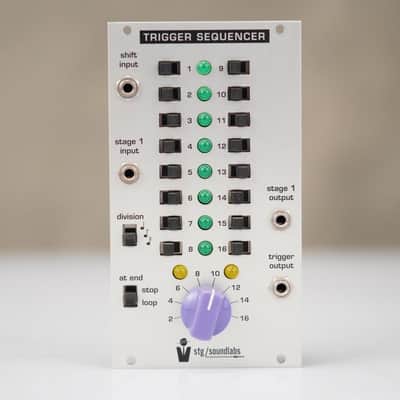 STG Soundlabs Trigger Sequencer Eurorack Module #58455 image 1