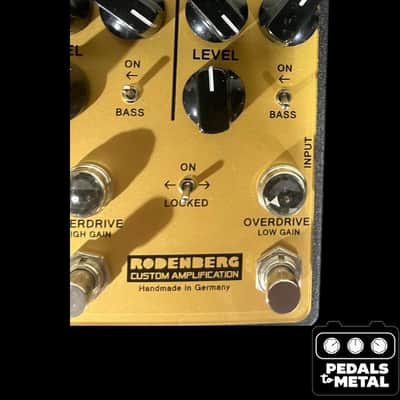 Rodenberg SL-OD Steve Lukather Signature Overdrive 2020 - Present - Gold / Black - X16025 image 4