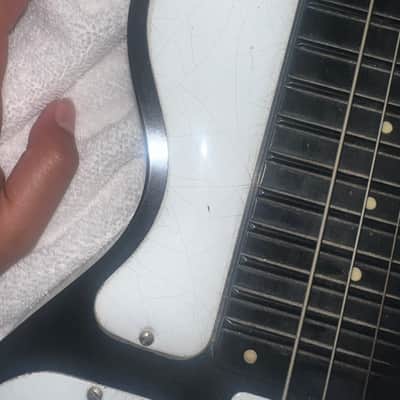 Rickenbacker Electro Model B Lap Steel 1946 - 1955 - Black with White Plates image 11