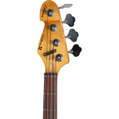 Sandberg California VT Left Handed 4-String Bass - Soft Aged Lake Placid Blue image 7