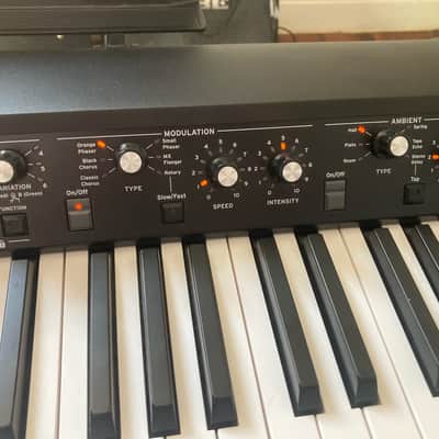 Korg SV2-73 Stage Vintage Digital Piano 2018 - Present - Black with White / Black Keys image 5