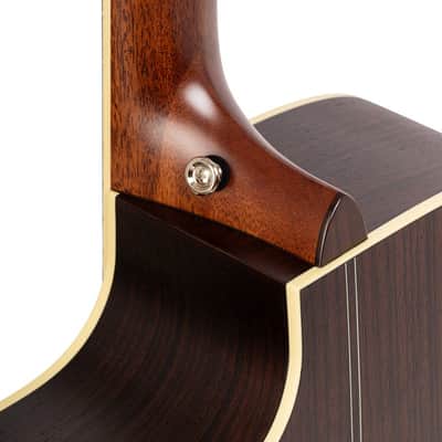 Crafter ES-ROSE DCE NAT ES Series Dreadnought Cutaway Solid Spruce Top Mahogany Neck 6-String Acoustic-Electric Guitar w/Gig Bag image 4