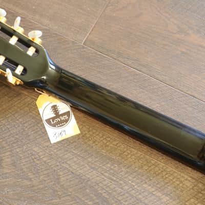 1990 Gibson Chet Atkins CE Classical Acoustic/Electric Solidbody Guitar Black + OHSC image 15