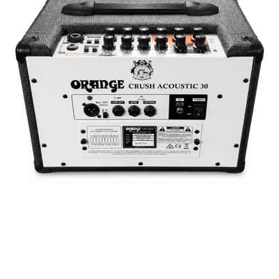 Orange Crush Acoustic 30 2-Channel 10-Watt 1x8" Guitar Combo 2020 - Present - Black image 2