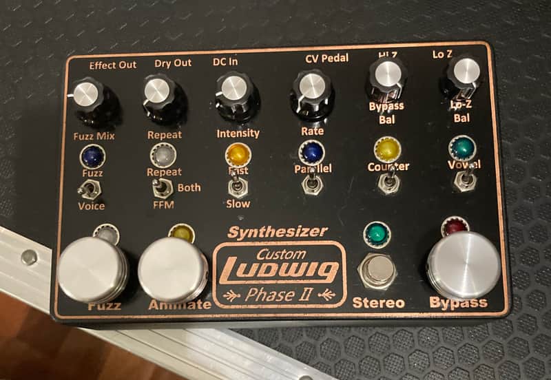 Ludwig Phase II Synthesizer - clone pedal image 1