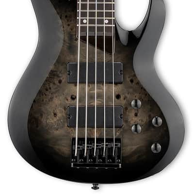 ESP LTD B-205DX Black Burst image 1