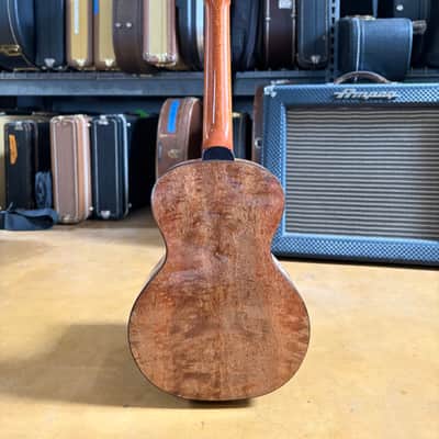2012 Rick Turner Compass Rose Tenor Ukulele #311 – Highly Figured Koa – Deluxe – Gig Bag image 10