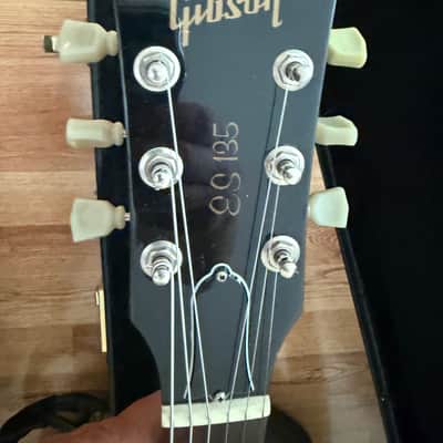 Gibson ES-135 Wolfetone P90s 2002 - Ebony image 3