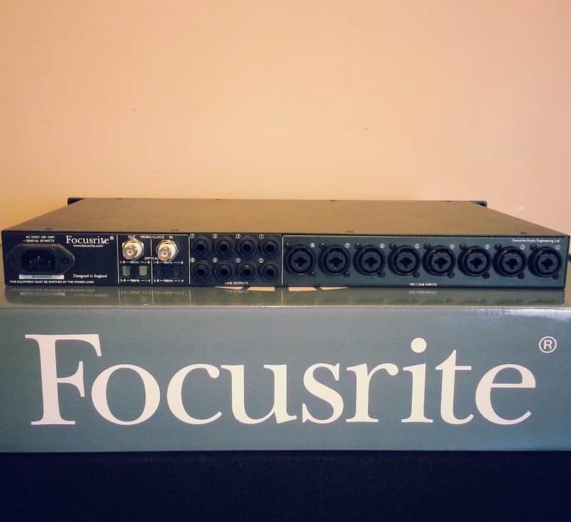Focusrite OctoPre MkII Dynamic 8-Channel Mic Preamp with
