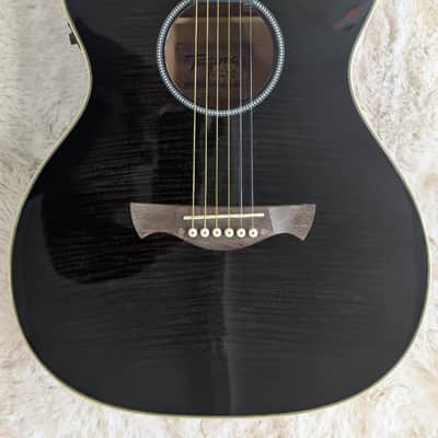 Tagima WS 42 EQ BK Baby Non-Cutaway Acoustic/Electric Guitar - B stock image 2