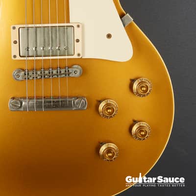 Gibson Custom Shop Les Paul 57 VOS 2005 -  Goldtop (Cod.1556UG) image 5