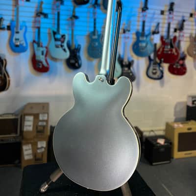 Epiphone Dave Grohl DG 335 Semi-hollowbody Electric Guitar - Pelham Blue FREE PLEK! 199 image 12