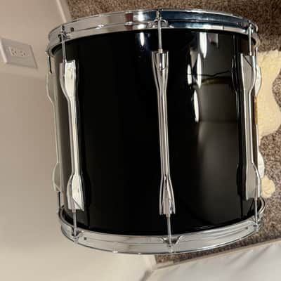 Yamaha RTT-815 Rock Tour Custom 15" x 13" Rack Tom 1990 - Solid Black image 3