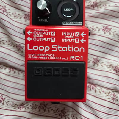 Boss RC-1 Loop Station 2014 - Present - Red image 2
