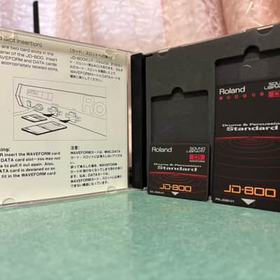 Roland SL-JD80-01 Drum & Percussion Standard ROM CARD SET | Reverb