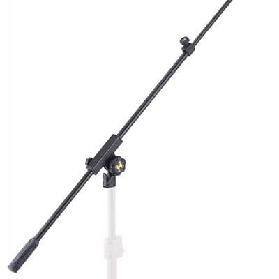 Hercules MB400B Microphone Tele Boom Stand 31-48" - Black image 1