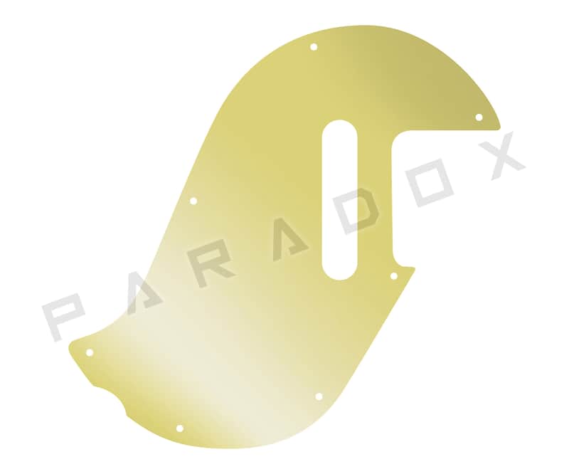 Custom Pickguard For 2024 Made in America Fender Raphael Saadiq Telecaster - Gold Mirror Acrylic  .125" image 1
