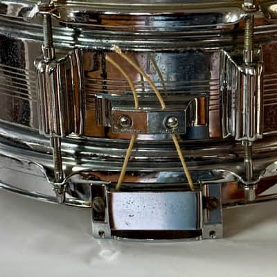 Rogers 5 x 14" Dyna-Sonic 7 Line Snare Drum Vintage 60's image 7