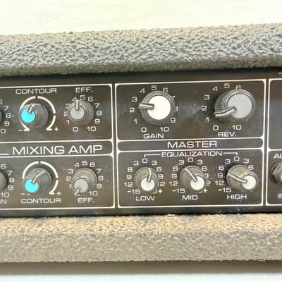 Peavey MP-4 Mark III 100H 4-Channel Powered Mixer Amp Head – Made in USA 1979 image 3