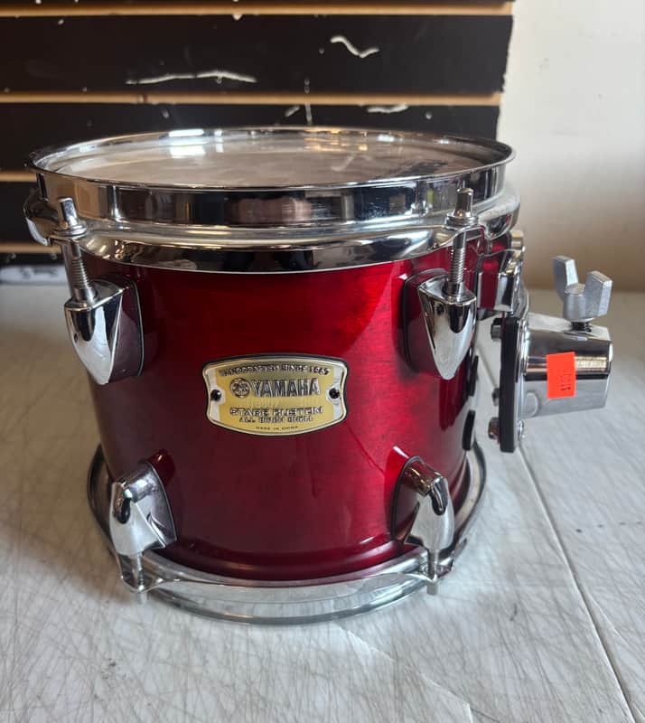 Used Yamaha Stage Custom Cranberry Red 8x7 tom - Excellent Condition image 1