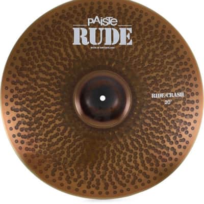 Paiste 20 inch RUDE Ride/Crash Cymbal image 2