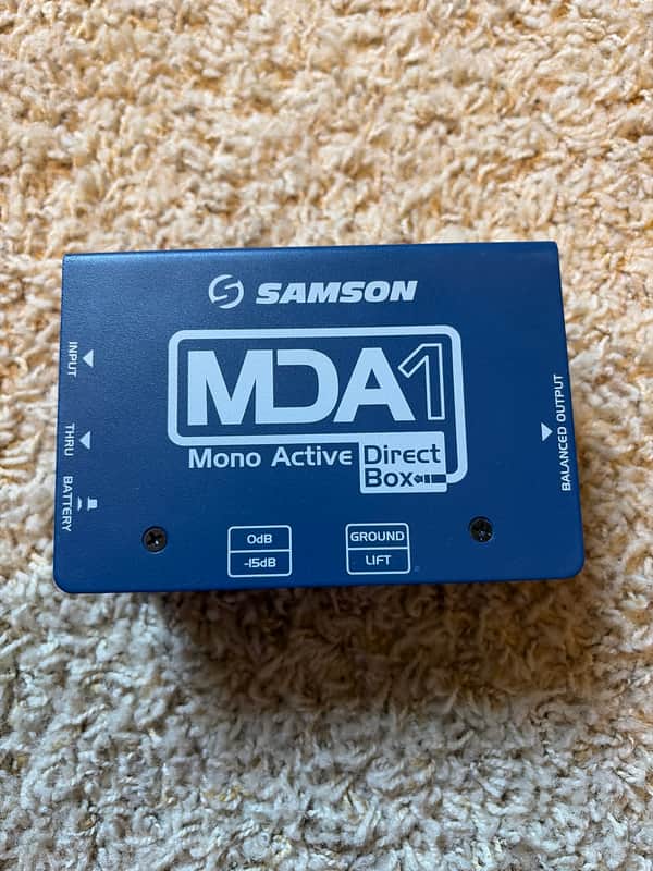Samson MDA1 S-Max Series Mono Active Direct Box 2010s - Blue Bild 1