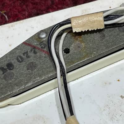 Fender Stratocaster 1974 - 1975 Loaded Pickguard Factory Original Wiring Harness image 9