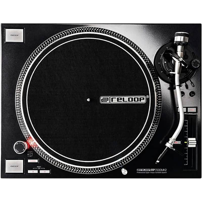 Reloop  RP-7000 MK2 Professional Direct-Drive DJ Turntable  2025 - BLACK image 1