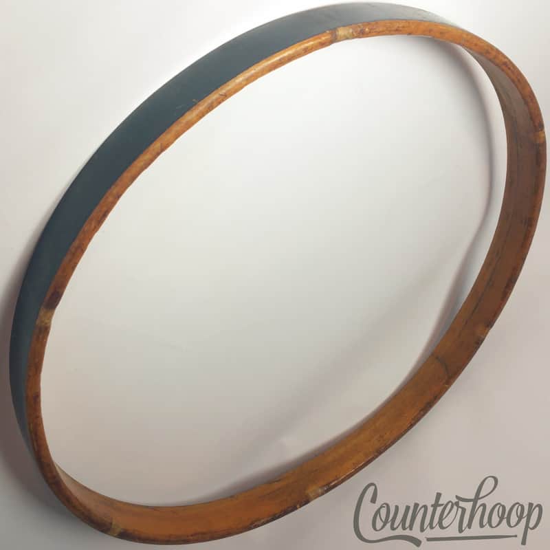 Oliver Ditson 14"1Ply Solid Maple Wood Hoop/Rim Snare/Tom Drum Batter Vintage10s image 1