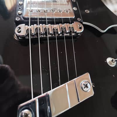Guild M-75 Bluesbird 1973 Black w / OHSC 1973 - Black image 3