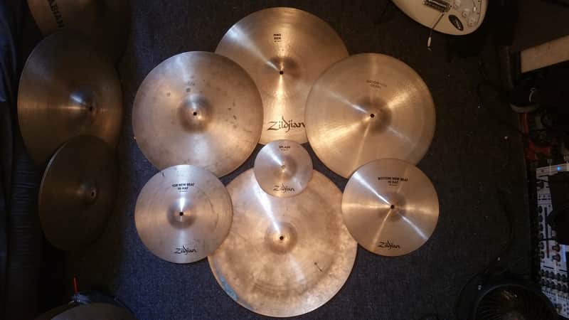 Full set Buddy Rich Cymbals 70's image 1