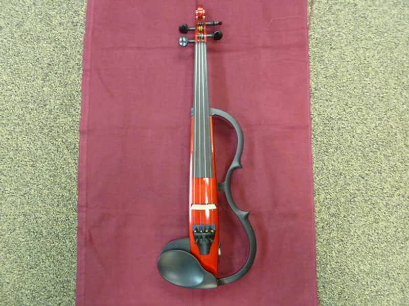 Yamaha SV-120 Silent Violin Candy Apple Red | Reverb