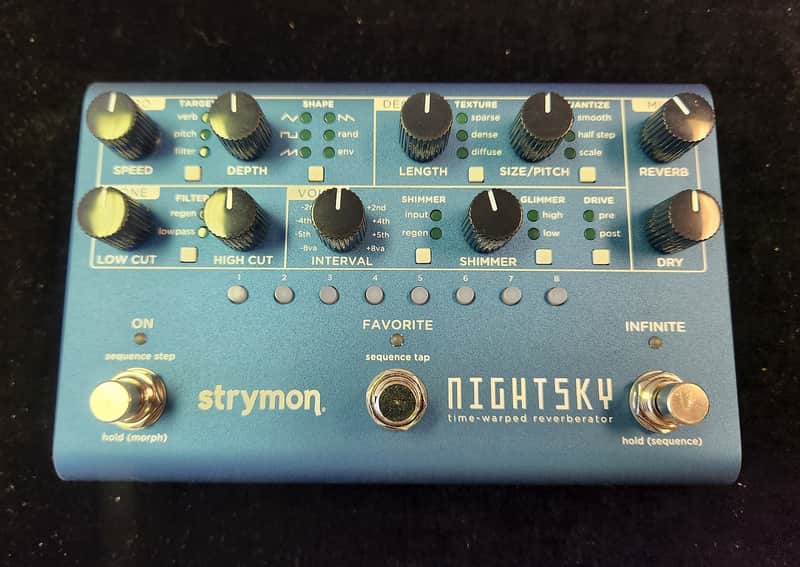Strymon NightSky Time-Warped Reverberator 2020 - Present - Blue image 1