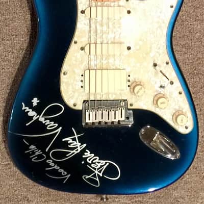 Stevie Ray Vaughan Signed / Autographed Fender Stratocaster 1990 image 1