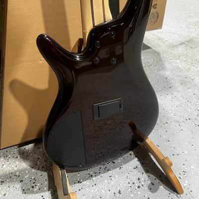 Ibanez Standard SR405E 5-string Bass Guitar - Dragon Eye Burst image 5