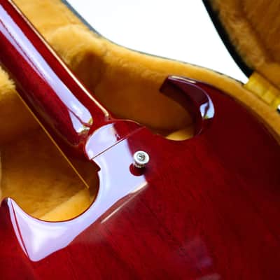 Gibson Custom Shop '63 SG Special Reissue VOS - Vintage Cherry - Dark Board - P90s image 13