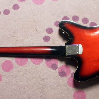 1968 Teisco EP200 B Bass Rare Spectrum 5 Inlays! image 4