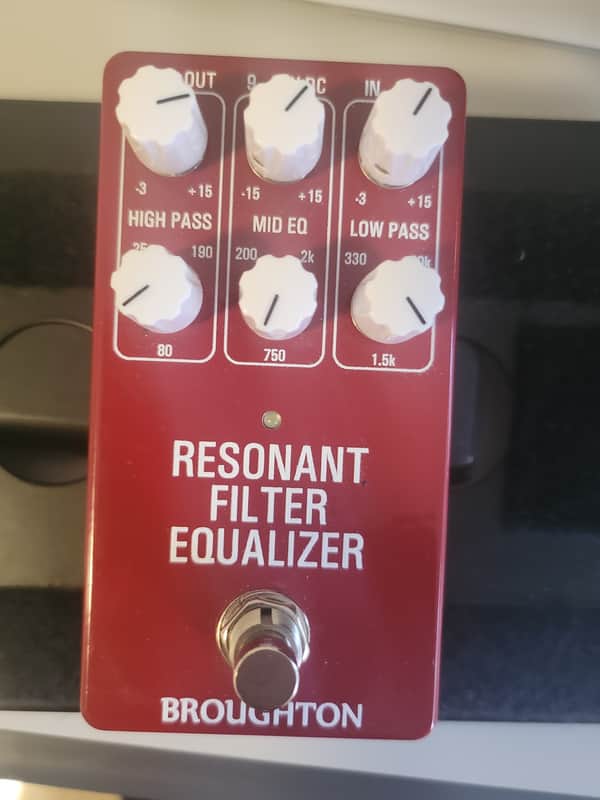 ギター Broughton Resonant Filter Equalizer Broughton Resonant Filter Equalizer | TalkBass.com