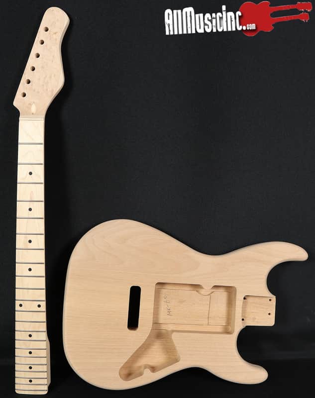 Michael Kelly MK60 Strat Electric Guitar Kit Maple Neck and Alder Body image 1