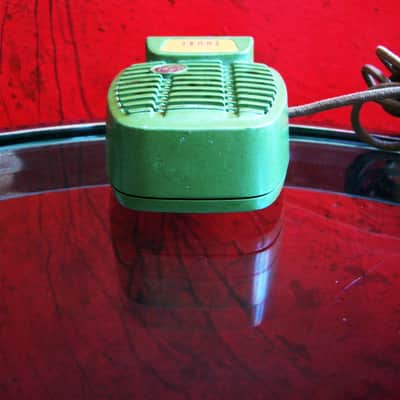 Vintage 1950's Shure 510C controlled reluctance microphone High Z harp mic w cable 410 510 # 2 image 8